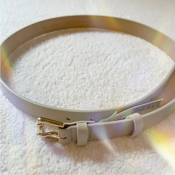 NWT Banana Republic off white leather wrap belt Leather Wrap Belts | Banana Republic Factory main image 3